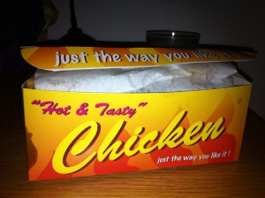 uk chicken and chips box